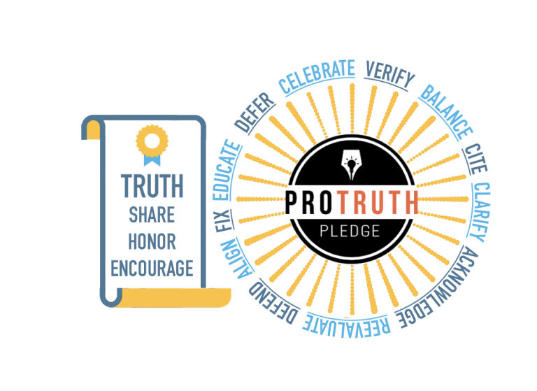 Best Practice ProTruth Pledge News Co/Lab